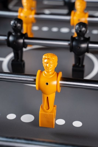 Игровой стол - футбол "Eiffel" коричнево-черный Игровой стол - футбол "Eiffel" коричнево-черный