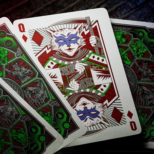 Карты "Theory11 Teenage Mutant Ninja Turtles Playing Cards" Карты "Theory11 Teenage Mutant Ninja Turtles Playing Cards"