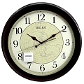 Настенные часы SEIKO QXA709BT с картой мира Настенные часы SEIKO QXA709BT с картой мира