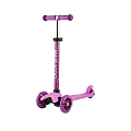 Самокат Трехколесный, со Светящимися Колесами, Розовый - MSC-B082001 Самокат Трехколесный, со Светящимися Колесами, Розовый - MSC-B082001