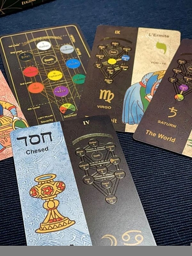 Карты Таро "Kabbalistic Tarot 5781", Tarotmania / Таро Каббалистическое 5781 Карты Таро "Kabbalistic Tarot 5781", Tarotmania / Таро Каббалистическое 5781