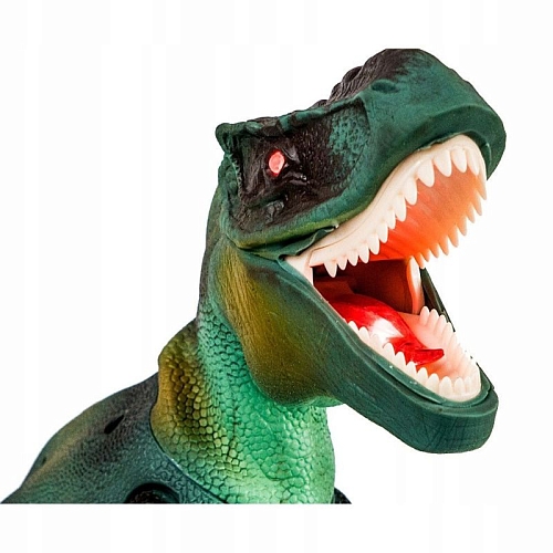 Радиоуправляемый динозавр T-Rex RuiCheng (зеленый, звук, свет) - RUI-9981-GREEN Радиоуправляемый динозавр T-Rex RuiCheng (зеленый, звук, свет) - RUI-9981-GREEN