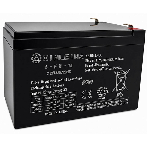 Аккумулятор XINLEINA 12V14Ah/20Hr - X-6FM14 Аккумулятор XINLEINA 12V14Ah/20Hr - X-6FM14