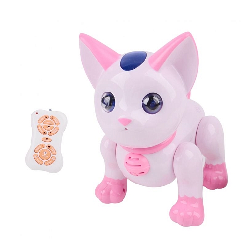 Радиоуправляемый робот Интерактивный Розовый Кот - ZYA-A2744-2-PINK Радиоуправляемый робот Интерактивный Розовый Кот - ZYA-A2744-2-PINK