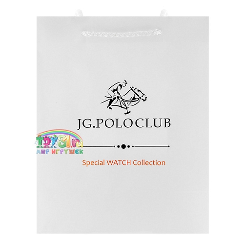 Пакет Подарочный Для Часов Jg.polo Club Белый Пакет Подарочный Для Часов Jg.polo Club Белый