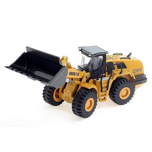 Металлический бульдозер-погрузчик HuiNa Toys 1:50 - HN1714 Металлический бульдозер-погрузчик HuiNa Toys 1:50 - HN1714