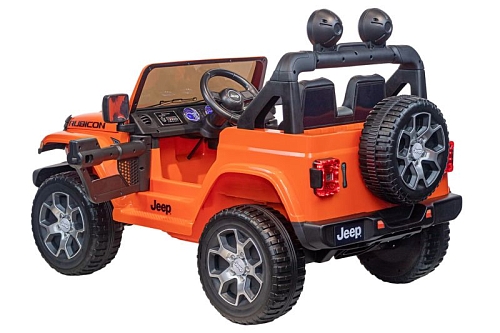 Джип Jeep Rubicon DK-JWR555 Оранжевый Джип Jeep Rubicon DK-JWR555 Оранжевый