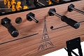 Игровой стол - футбол "Eiffel" коричнево-черный Игровой стол - футбол "Eiffel" коричнево-черный