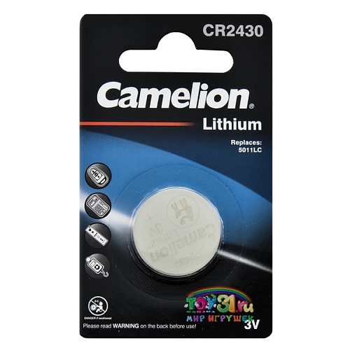 Camelion Cr2430/1bl Lithium Camelion Cr2430/1bl Lithium