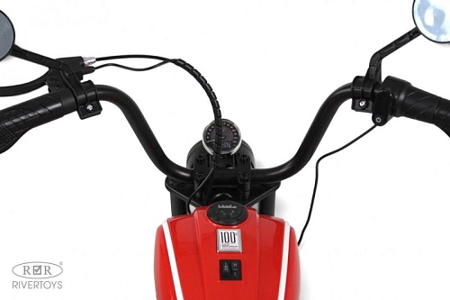 Детский электромотоцикл BMW R18 (A777AA-NEW) красный Детский электромотоцикл BMW R18 (A777AA-NEW) красный