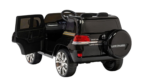 Джип Toyota LC 12V Черный краска Джип Toyota LC 12V Черный краска