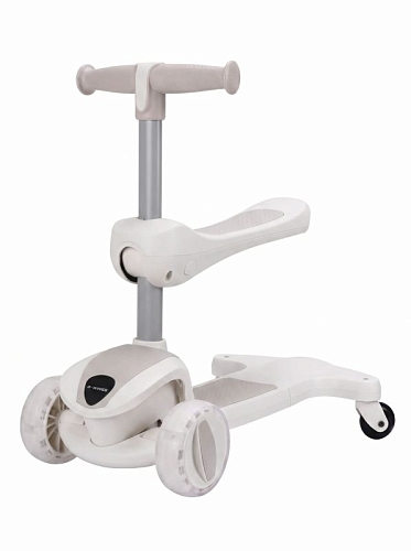 Детский самокат-каталка 4в1 - TR003-BEIGE Детский самокат-каталка 4в1 - TR003-BEIGE
