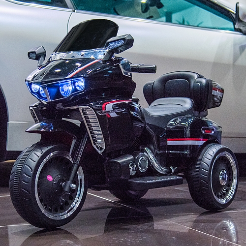 Трицикл YJS2075 Черный краска Трицикл YJS2075 Черный краска