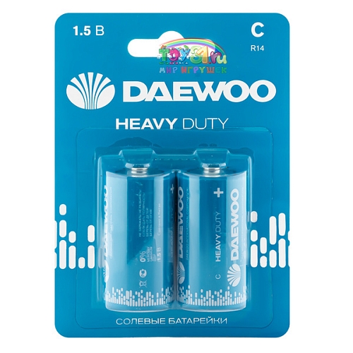 Daewoo R14 New Heavy Duty Bl-2 (солевые Эл. Питания) Daewoo R14 New Heavy Duty Bl-2 (солевые Эл. Питания)