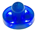 Бита для аэрохоккея LED "Neon - X" (синяя) D96 mm Бита для аэрохоккея LED "Neon - X" (синяя) D96 mm
