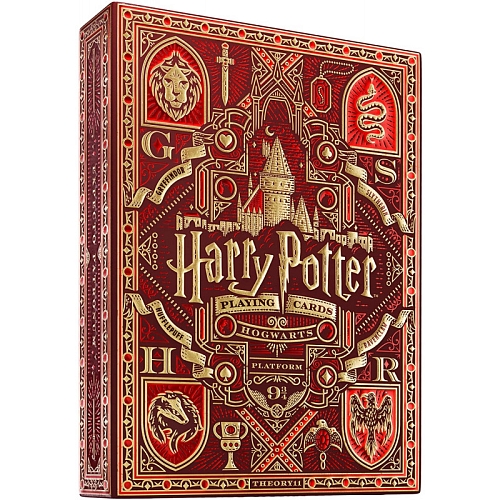 Карты "Theory11 Harry Potter Deck - Red (Gryffindor)" Карты "Theory11 Harry Potter Deck - Red (Gryffindor)"