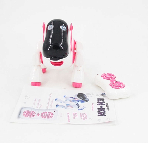 Радиоуправляемая собака Киберпес Ки-Ки Розовый - ZYA-A3008-PINK Радиоуправляемая собака Киберпес Ки-Ки Розовый - ZYA-A3008-PINK
