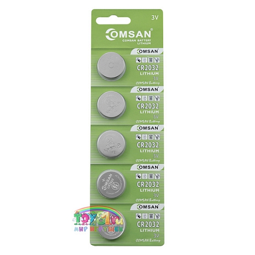 Comsan Cr2032, Lithium (5bl) Comsan Cr2032, Lithium (5bl)