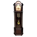 Механические напольные часы-витрина 2081a-451 Dark Walnut Механические напольные часы-витрина 2081a-451 Dark Walnut