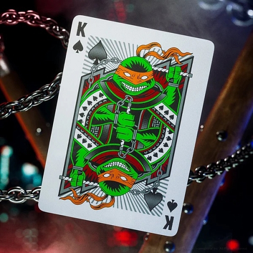 Карты "Theory11 Teenage Mutant Ninja Turtles Playing Cards" Карты "Theory11 Teenage Mutant Ninja Turtles Playing Cards"
