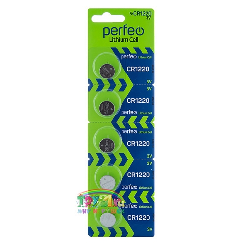 Perfeo Cr1220/5bl Lithium Cell Perfeo Cr1220/5bl Lithium Cell