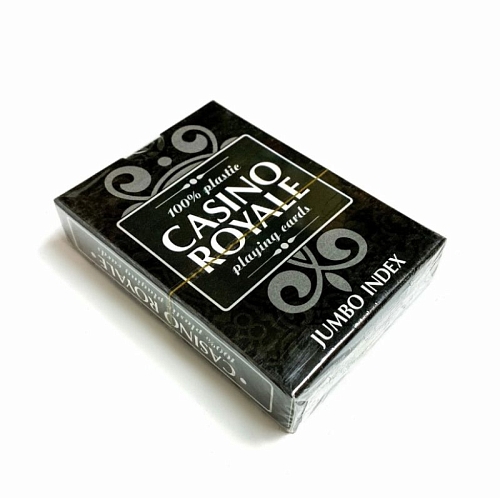 Карты для покера "Casino Royale" 100% пластик Карты для покера "Casino Royale" 100% пластик