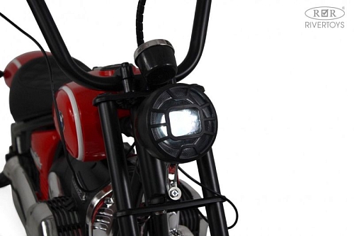 Детский электромотоцикл BMW R18 (A777AA-NEW) красный Детский электромотоцикл BMW R18 (A777AA-NEW) красный
