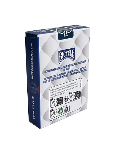 Карты "Bicycle Prestige Rider 100% Plastic Jumbo blue" Карты "Bicycle Prestige Rider 100% Plastic Jumbo blue"