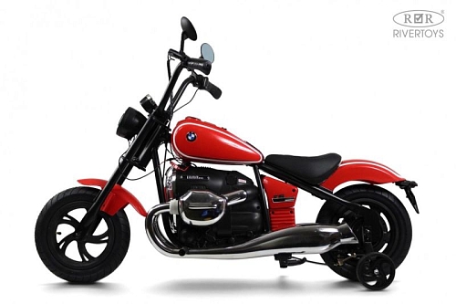 Детский электромотоцикл BMW R18 (A777AA-NEW) красный Детский электромотоцикл BMW R18 (A777AA-NEW) красный