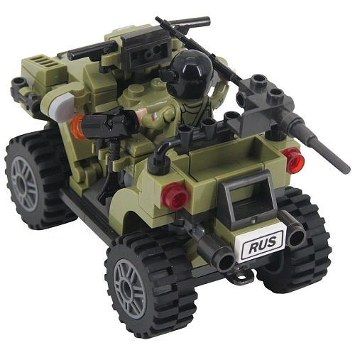 Конструктор Армия России "Военный Квадроцикл" - АР-01003 Конструктор Армия России "Военный Квадроцикл" - АР-01003