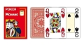 Карты "Modiano Poker" 100% plastic 4 jumbo index red Карты "Modiano Poker" 100% plastic 4 jumbo index red