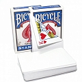 Карты "Bicycle Blank Back Standard Face red/blue" Карты "Bicycle Blank Back Standard Face red/blue"