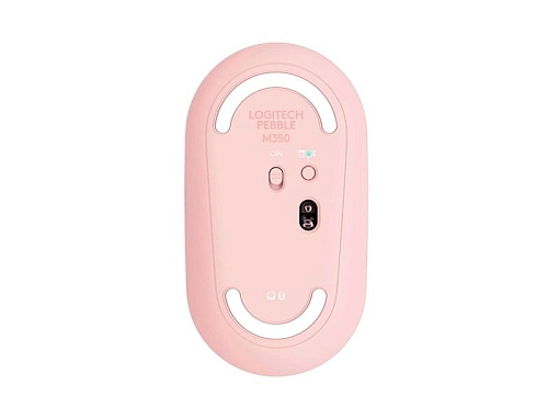 Беспроводная компактная мышь Logitech Pebble M350 Pink - 910-005575 Беспроводная компактная мышь Logitech Pebble M350 Pink - 910-005575