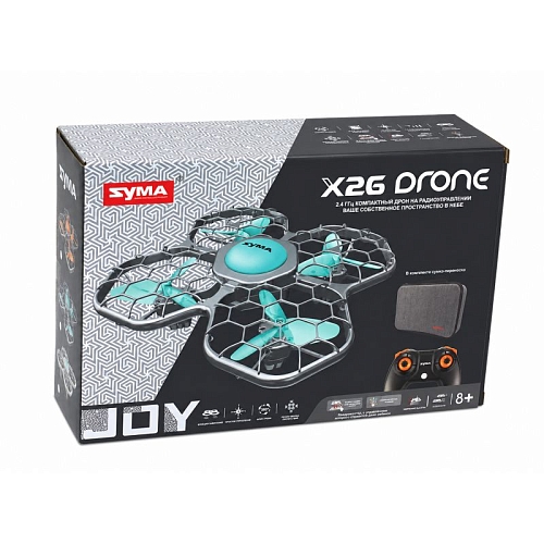 Квадрокоптер Syma X26PRO-E с сумкой - SYMA-X26PRO-E Квадрокоптер Syma X26PRO-E с сумкой - SYMA-X26PRO-E