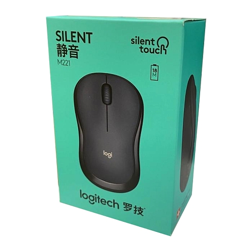 Беспроводная мышь Logitech M221 Silent White - 910-006090 Беспроводная мышь Logitech M221 Silent White - 910-006090