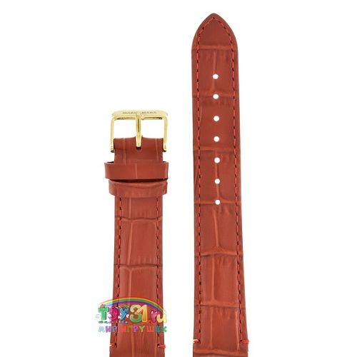 Maknamara 18 Мм Croco Красн Зол Заст Мр-18085 Maknamara 18 Мм Croco Красн Зол Заст Мр-18085