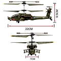 Радиоуправляемый вертолет Apache AH-64 - SYMA-S109H Радиоуправляемый вертолет Apache AH-64 - SYMA-S109H