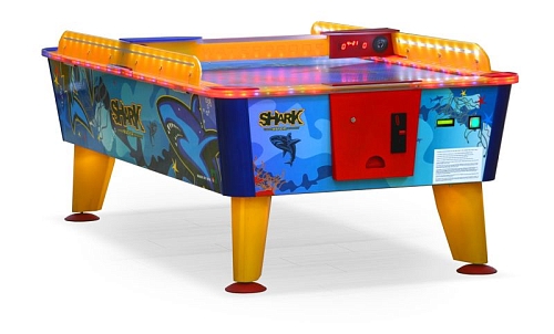 Игровой стол - аэрохоккей "Shark" 8 футов (всепогодный, жетоноприемник) Игровой стол - аэрохоккей "Shark" 8 футов (всепогодный, жетоноприемник)