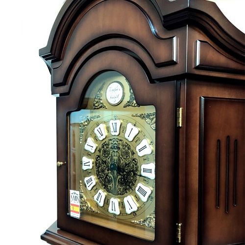 Механические напольные часы-витрина 2081a-451 Dark Walnut Механические напольные часы-витрина 2081a-451 Dark Walnut