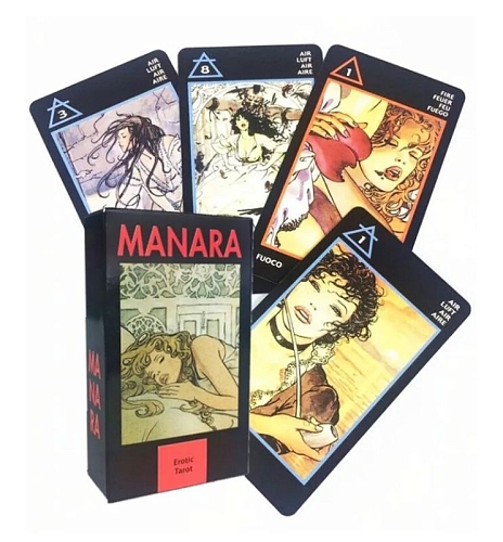 Карты Таро "Manara Milo Erotic Tarot of Manara" Reprint / Эротическое Таро Манара TAROMANIA Карты Таро "Manara Milo Erotic Tarot of Manara" Reprint / Эротическое Таро Манара TAROMANIA