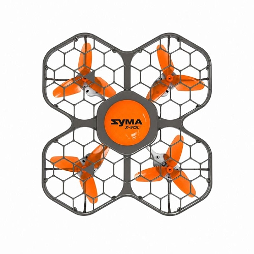 Квадрокоптер Syma X26PRO оранжевый - SYMA-X26PRO-ORANGE Квадрокоптер Syma X26PRO оранжевый - SYMA-X26PRO-ORANGE