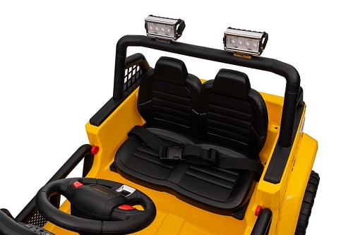Джип Jeep Rubicon ХМХ 637 Желтый Джип Jeep Rubicon ХМХ 637 Желтый
