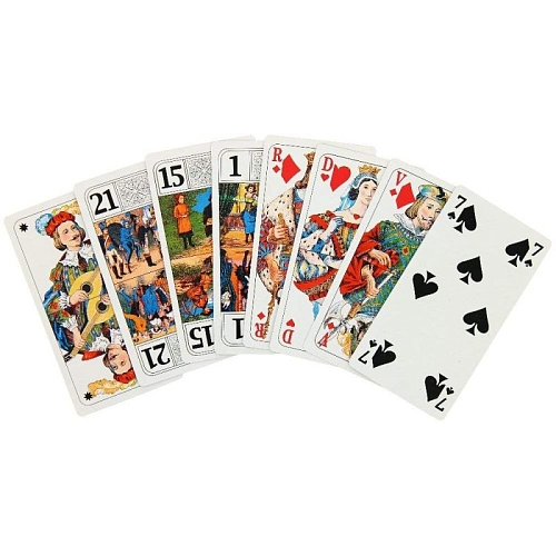 Карты Таро "Fournier French Tarot" Fournier / Французское Таро Фуренье Карты Таро "Fournier French Tarot" Fournier / Французское Таро Фуренье