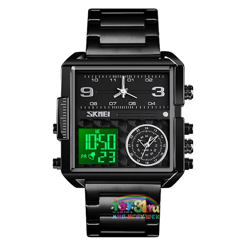 Skmei 1584sbk Black Stainless Steel Skmei 1584sbk Black Stainless Steel