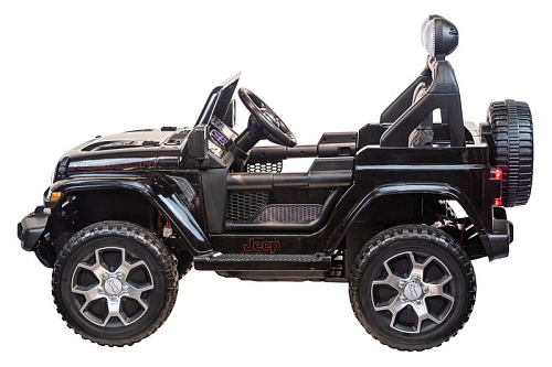 Джип Jeep Rubicon DK-JWR555 Черный Джип Jeep Rubicon DK-JWR555 Черный