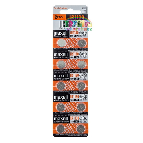 Maxell Lr1130 Bl-10 Ag 10 Maxell Lr1130 Bl-10 Ag 10