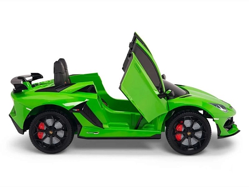 Детский электромобиль Lamborghini SVJ (зеленый, 12V) - HL328 Детский электромобиль Lamborghini SVJ (зеленый, 12V) - HL328