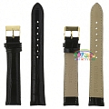 Nagata 18 Мм Чер Croco С Золотой Застежкой Nagata 18 Мм Чер Croco С Золотой Застежкой