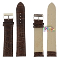 Nagata 22 Мм Кор Croco С Серебряной Застёжкой Nagata 22 Мм Кор Croco С Серебряной Застёжкой