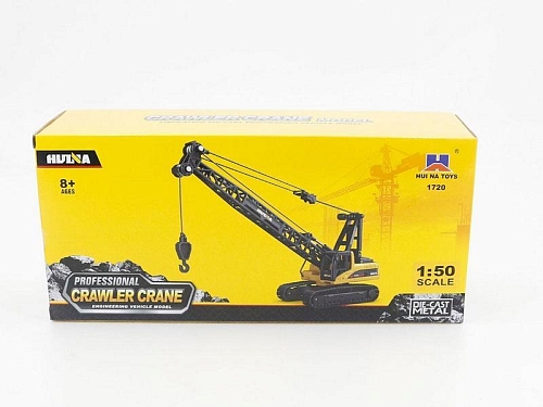 Металлический гусеничный кран HuiNa Toys 1:50 - HN1720 Металлический гусеничный кран HuiNa Toys 1:50 - HN1720